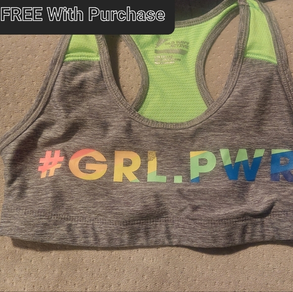 Nike Indy Sports Bra Size M Gray/Blk + 2 FREE Sports Bras EUC - Picture 10 of 11